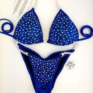 Royal Blue Competition Bikini